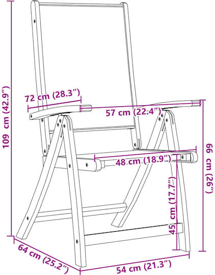 Garten- und Outdoor-Möbelset für Speisesaal 9 Stück Blau mit Sonnenschirmhalter