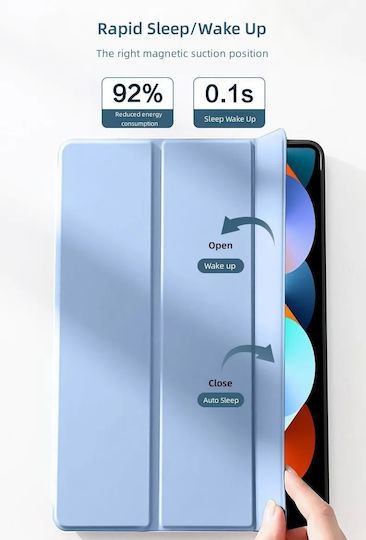 Revomag Husa Ultra Slim Flip Cover Μπλε (Xiaomi Pad 6S Pro 12.4)