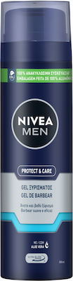 Nivea Men Protect & Care Gel Ξυρίσματος με Αλόη 200ml