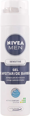 Nivea Men Sensitive Active Comfort System Gel Rasieren mit Aloe für empfindliche Haut 200ml