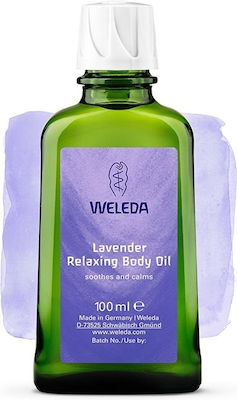 Weleda Lavender Биологично и Сухо Масло от лавандула за Масаж 100мл