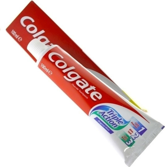 Colgate Triple Action Зъбна паста против кариес 100мл