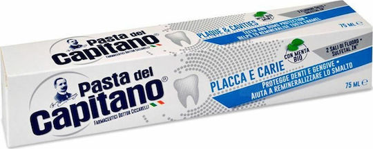 Pasta del Capitano Protection Οδοντόκρεμα για Πλάκα & Τερηδόνα 75ml