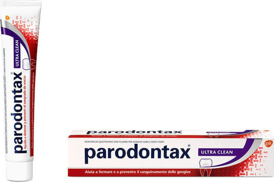 Parodontax Fluoride Ultra Clean Toothpaste for Gingivitis for Bleeding Ulla 75ml