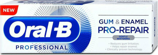 Oral-B Gum & Enamel Pro Repair Gentle Whitening Οδοντόκρεμα για Λεύκανση & Ουλίτιδα 75ml