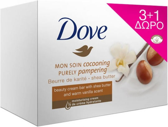 Dove Shea Butter & Vanilla Soap Bar 400gr