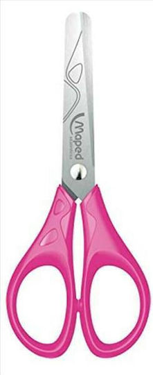Maped Essentials Children's Scissors for Crafts Left-Handers 13cm with Metallic Blade (Μiscellaneous colours) 1pcs