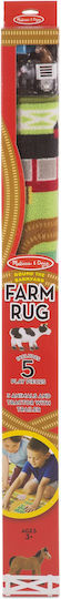 Melissa & Doug Playmat And Farm Barn Figurines Activity Mat Multicolor