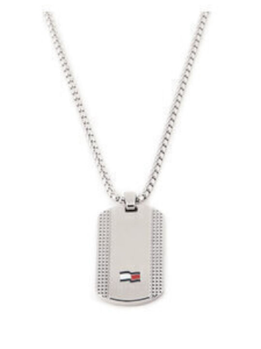 Tommy Hilfiger Κολιέ Γκρι