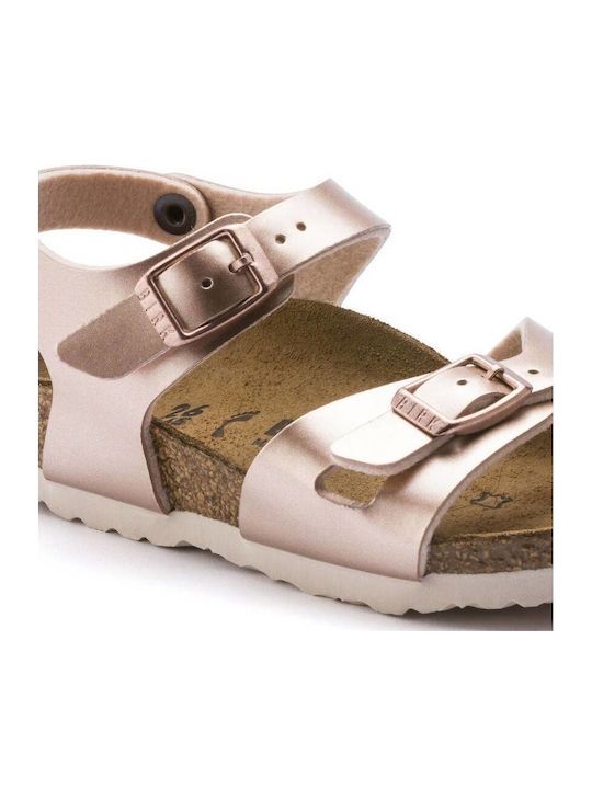 Birkenstock Kids Rio Kids Ανατομικά METALLIC COPPER