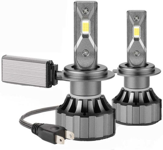 Lămpi Autoturismului H7 Canbus LED 6000K Alb rece 120W 2buc
