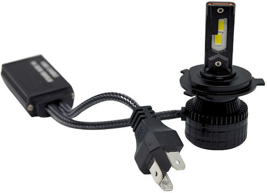 Lămpi Autoturismului H4 Canbus LED 6000K Alb rece 9-32V 2buc