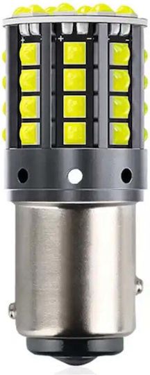 Lămpi Autoturismului P21W / BA15S Canbus LED 6000K Alb rece 12V 2buc