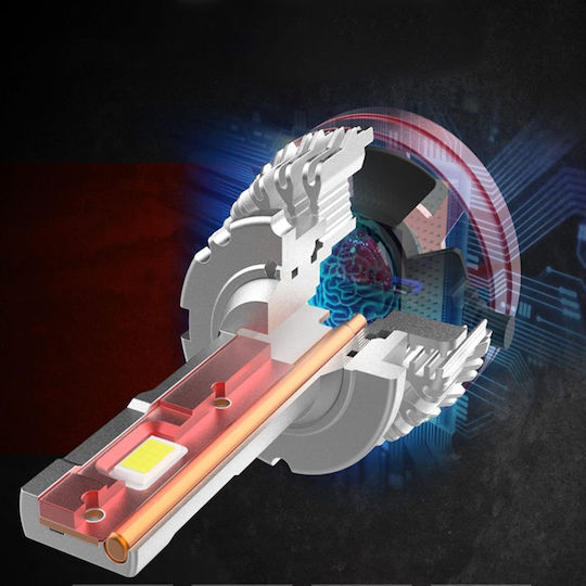 Lămpi Autoturismului D2S / D2R Canbus LED 10000K 12-24V 90W 2buc