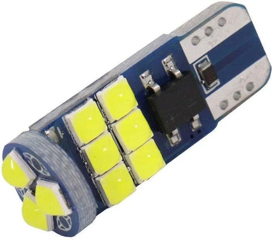Lămpi Autoturismului T10 Canbus LED 6500K Alb rece 5W 2buc