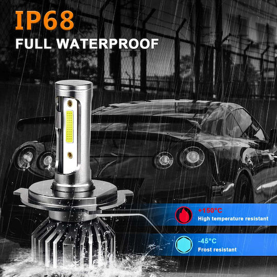 Lămpi Autoturismului H7 LED 6000K Alb rece 9-32V 100W 2buc