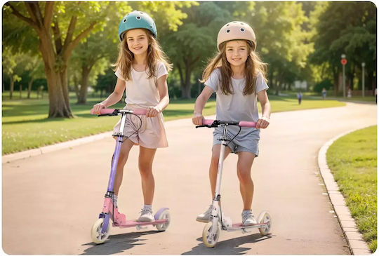 Ricokids Kinderroller Klappbar Kodi 2-Rad für 3+ Jahre Rosa