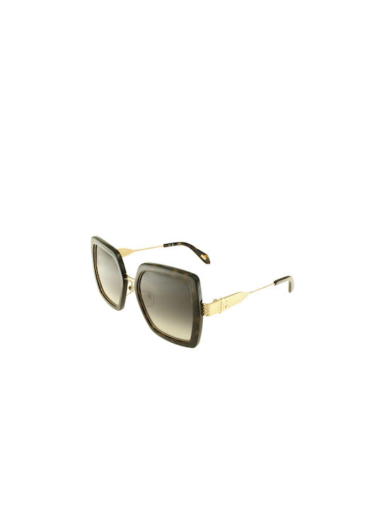 Just Cavalli Sonnenbrillen mit Braun Schildkröte Rahmen und Braun Verlaufsfarbe Linse JC041 0978
