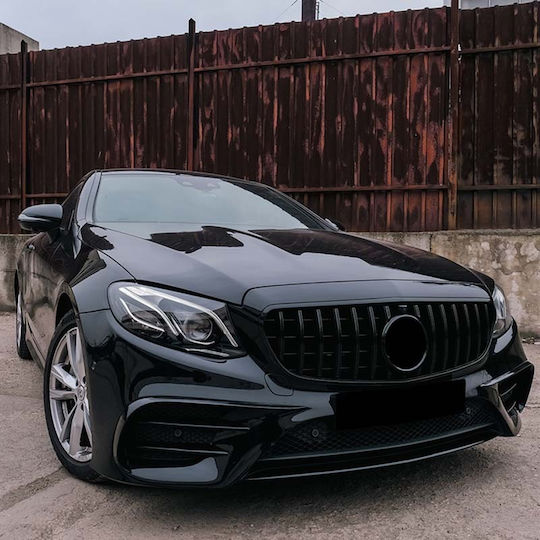 Splitters Μπροστινού Προφυλακτήρα Mercedes-benz E-class W213 16-19 Pro Facelift Amg Line Έκδοση Γυαλιστερό Μαύρο 6 Τεμάχια Mercedes Benz Cαrνεr