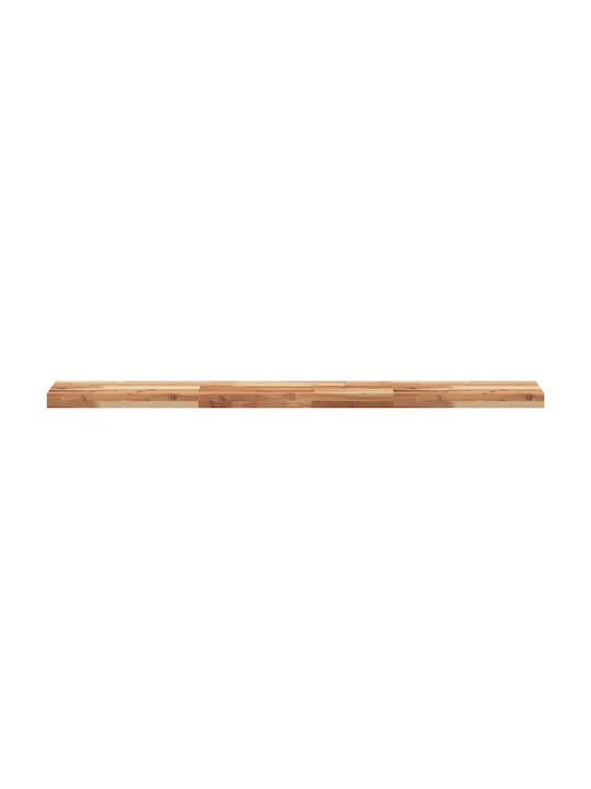 vidaXL Rechteckig Bücherregal aus Massivholz Olive 120x20x4cm 3279591 1Stück