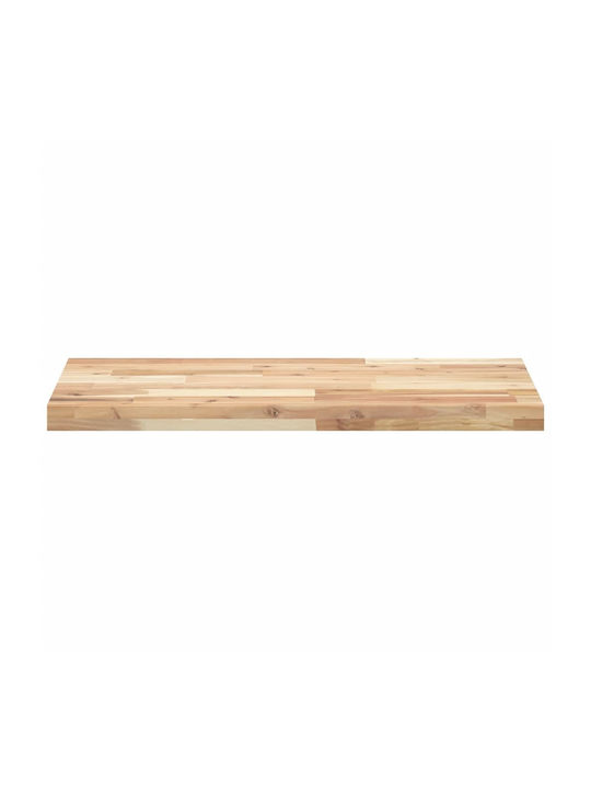 vidaXL Rechteckig Bücherregal aus Massivholz Acacia 160x40x4cm 3279491 1Stück