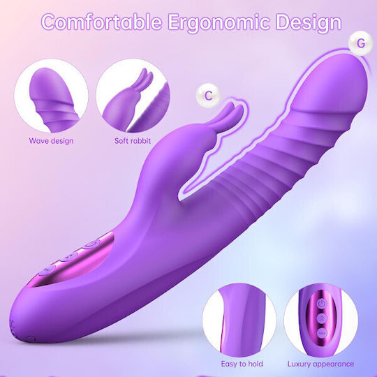Samira Rotating Thrusting Heating Μωβ 12.5εκ