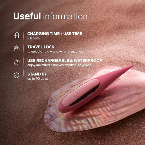 Lelo Dot Reiseklitorisvibrator Pink