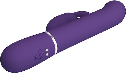 Pretty Love Coale Rabbit Vibrator 4 In 1 Purple