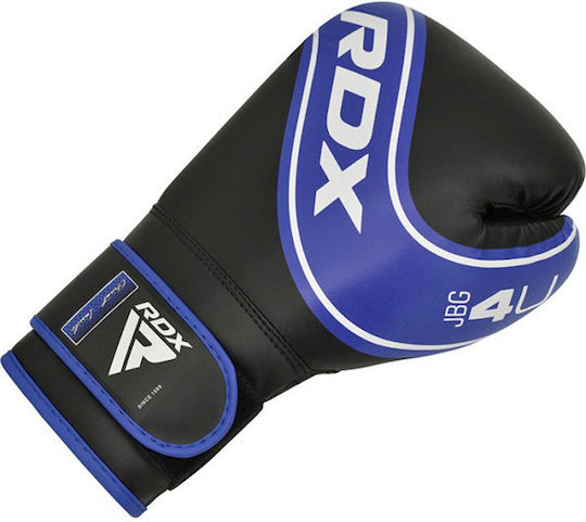 RDX Kids RDX Kids Boxing Gloves Synthetic Leather for Competition Blue