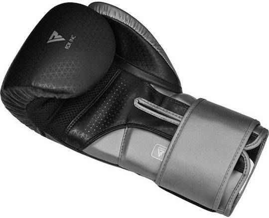 RDX L2 Mark Pro Γάντια Πυγμαχίας Δερμάτινα για Αγώνα Ασημί