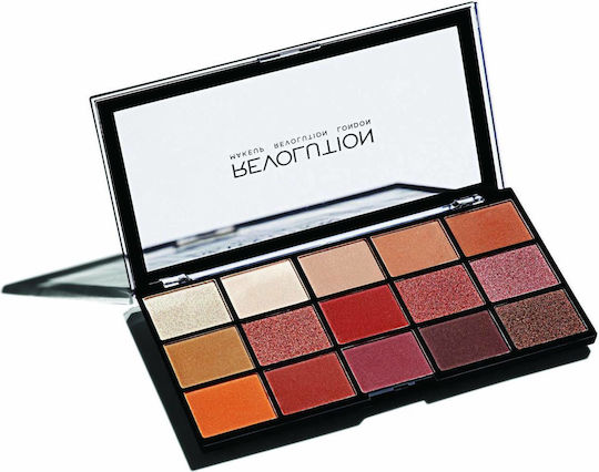 Revolution Beauty Παλέτα με Σκιές Ματιών Matte σε Στερεή Μορφή Iconic Fever 16.5gr