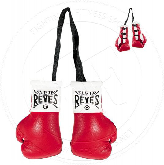 Cleto Reyes Боксови Ръкавици Кожени за Състезание Червени