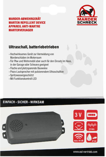 Ultrasonic Rodent Repellent Device for Cars and Motorhomes Eal16275 Universal Eal