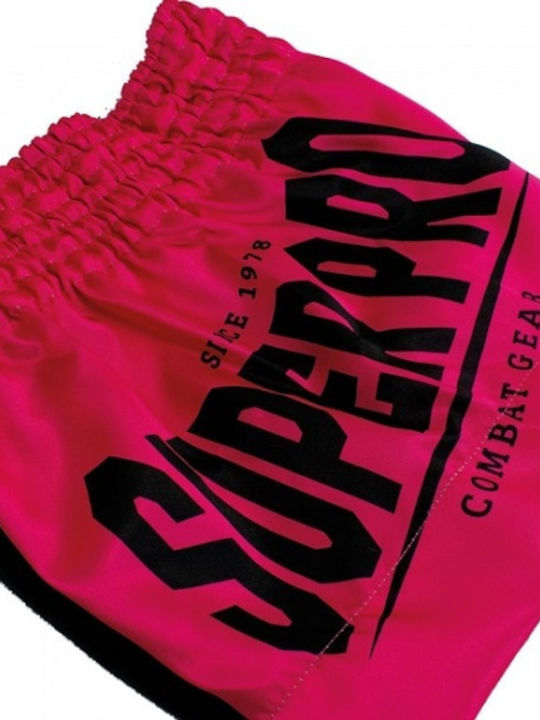 Superpro Shorts Kick/Thai-Boxen Rosa