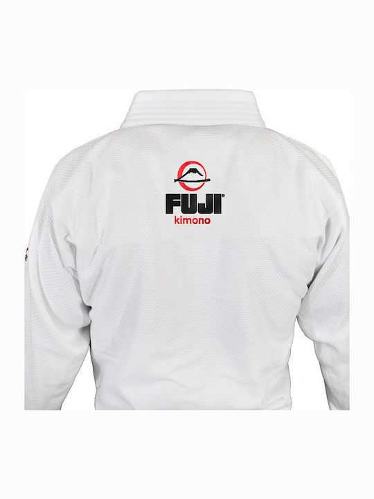 Fuji All Around За възрастни Униформи Бразилско джу джицу Бяла