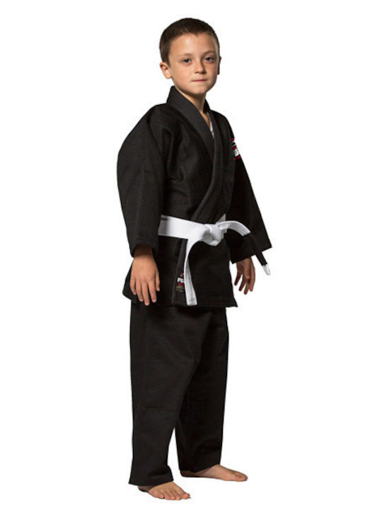 Fuji All Around Παιδική Στολή Brazilian Jiu Jitsu Μαύρη