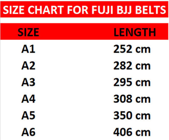 Fuji Jiu-Jitsu-Gürtel Braun