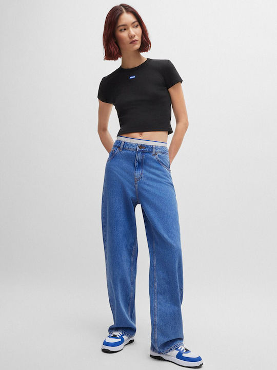 Hugo Boss Women's Jean Trousers in Relaxed Fit