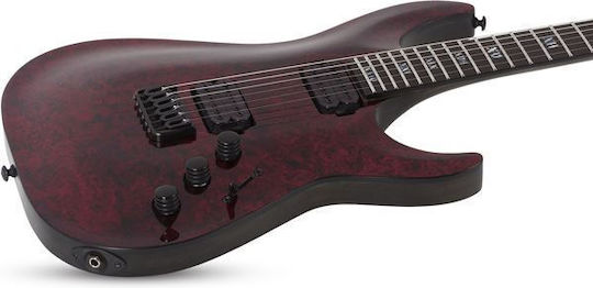 Schecter C-1 Apocalypse Ηλεκτρική Κιθάρα Κόκκινη με Θήκη