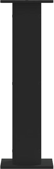 vidaXL Speaker Stands in Black Color