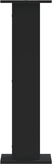 vidaXL Speaker Stands in Black Color