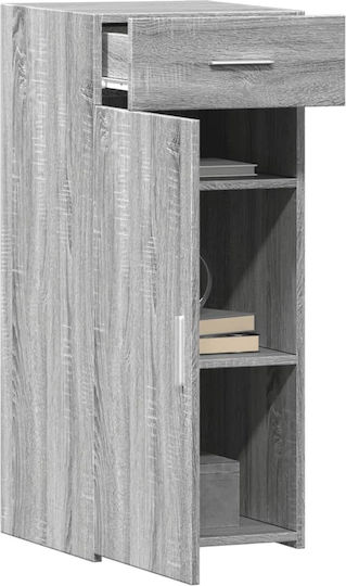 Wohnzimmer Nische aus Spanplatte Grau 40x42.5x93cm