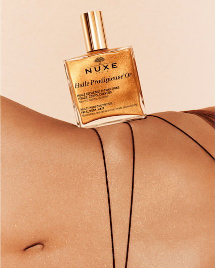 Nuxe Huile Prodigieuse Or Mehrzweck Trocken Schimmerndes Pflegeöl 100ml