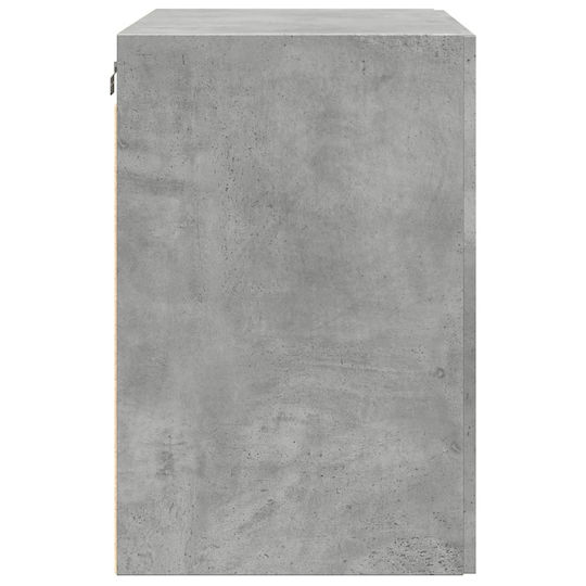 vidaXL Ντουλάπι Μπάνιου 80x42.5x64cm Γκρι