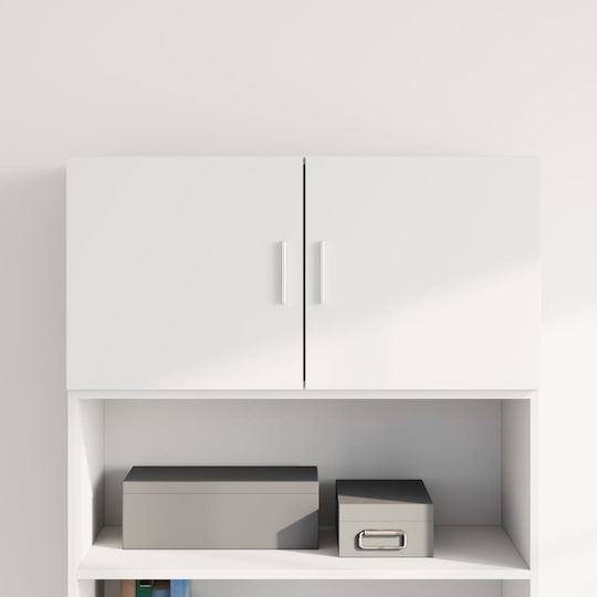vidaXL Badezimmerschrank B80xT42.5xH40cm Weiß