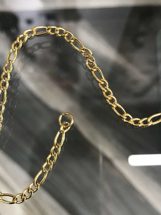 Goldsmith Златна Верига За Глезен От Неръждаема Стомана 22см