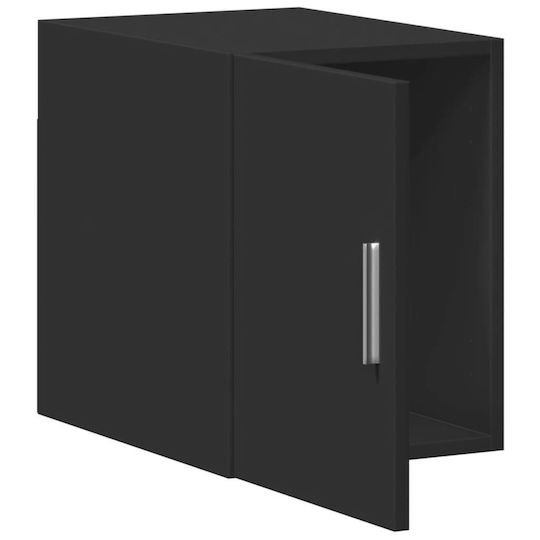 vidaXL Badezimmerschrank B30xT42.5xH40cm Schwarz