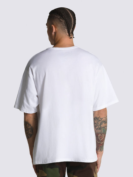 Vans Herren T-Shirt Kurzarm Weiß