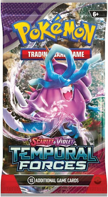 Pokemon Pokemon Tcg - Scarlet & Violet Pokémon Φακελάκια Temporal Forces (Διάφορα Σχέδια) 1τμχ