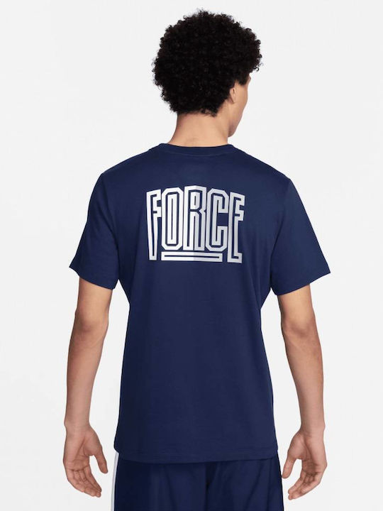 Nike Ανδρικό T-shirt Κοντομάνικο Blue